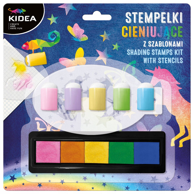 KOLOROWANKI WYDRAPYWANKI KREATYWNE STEMPELKI CIENIUJĄCE