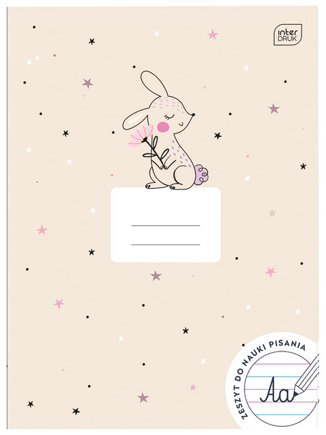 Zeszyt A4 32k kolorowa linia p10 INTERDRUK cena za 1szt