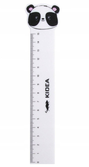 Linijka 15cm z figurką Kidea D