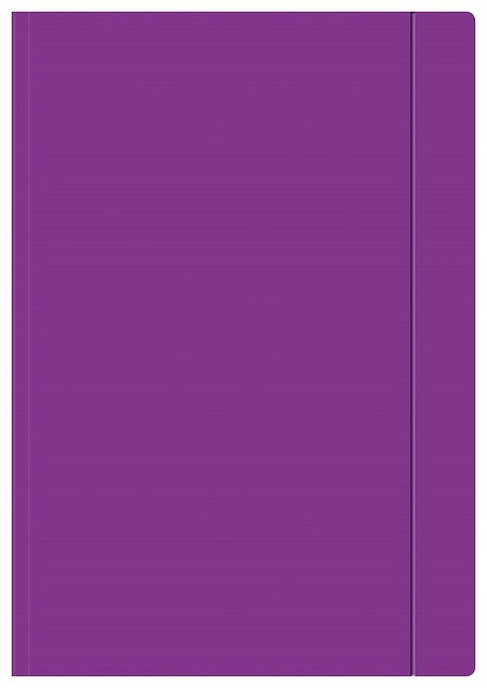 Teczka z Gumką A5 FLUO MIX KOLORÓW Interdruk