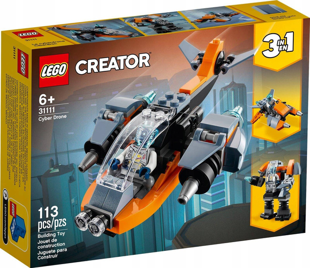 LEGO Creator 3w1 Cyberdron 31111