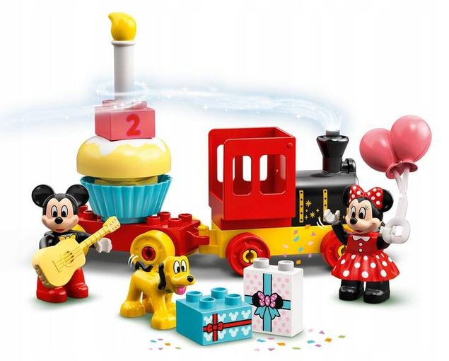 LEGO Duplo Urodzinowy Pociąg Myszek Miki i Minnie 22el. 2+ 10941