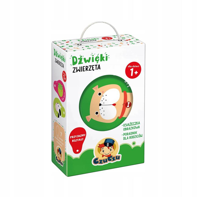 Książeczka Dźwiękowa Dźwięki Zwierzęta CzuCzu