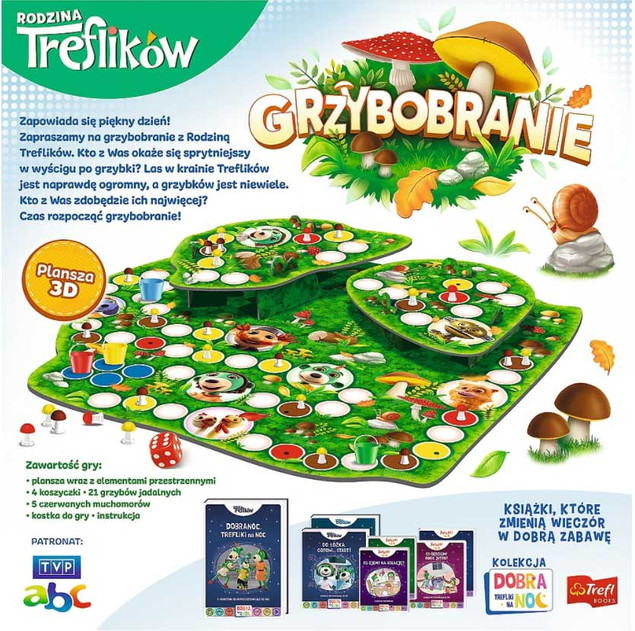 GRA GRZYBOBRANIE RODZINA TREFLIKÓW 02035 TREFL