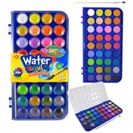 Farby akwarelowe mała pastylka 36 kol. Colorino Kids