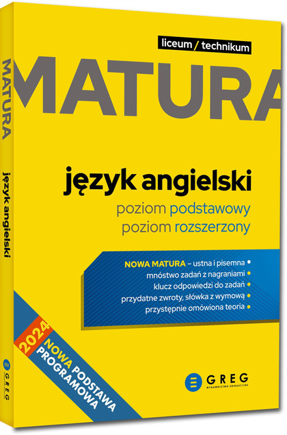 Matura język angielski 2023 Greg