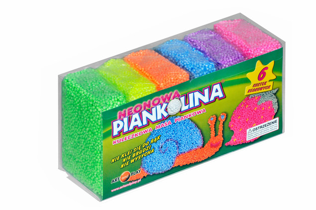 Piankolina 6kol neon. ART AND PLAY