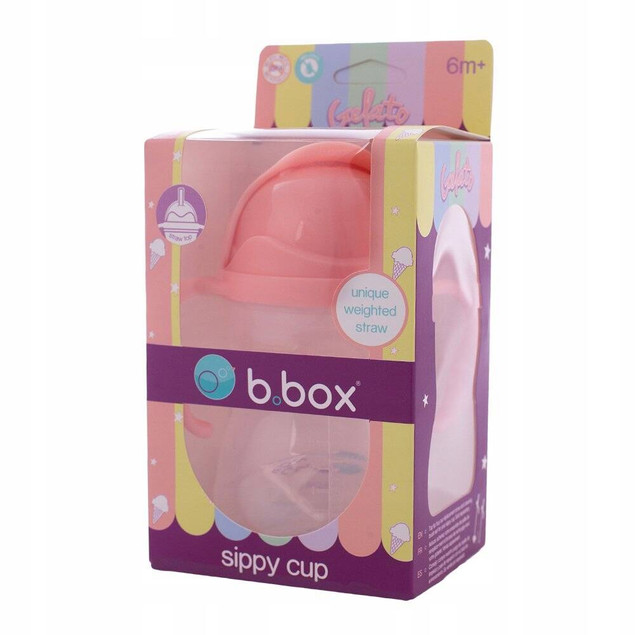 Bidon ze słomką 240 ml niekapek Tutti Frutti B.BOX