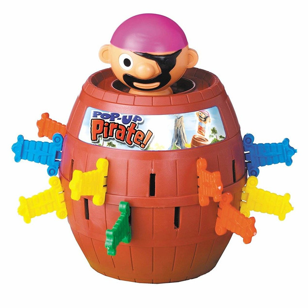 BECZKA PIRATA Gra zręcznościowa TOMY 7028