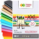 HAPPY COLOR BLOK TECHNICZNY 20 KARTEK KOLOROWE A4