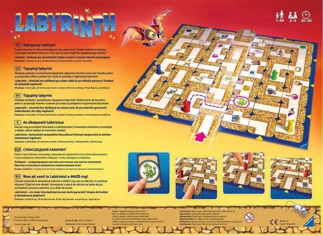 Labirynt Labyrinth - nowa edycja gra 270781
