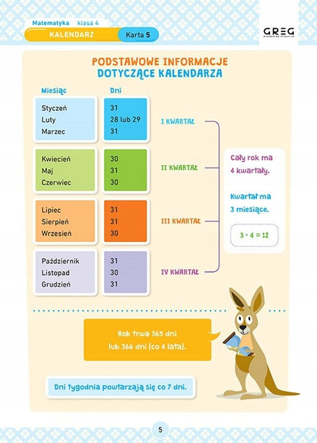 Karty Pracy Klasa 4 MATEMATYKA 2025 Ćwiczenia Ułamki Dziesiętne Odejmowanie
