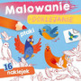 Malowanie-doklejanie. Ptaki z naklejkami