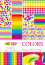 Papier z Motywami Ozdobny KOLOROWY A4 80g/m2 15 Arkuszy Happy Color