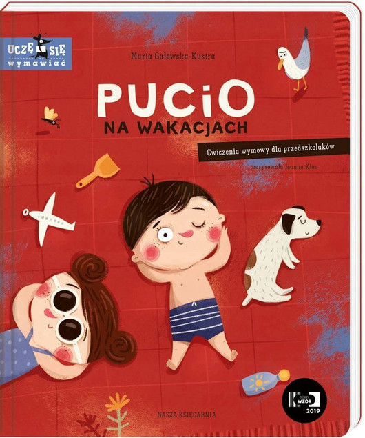 Książeczka Pucio na wakacjach. Ćwiczenia wymowy dla przedszkolaków