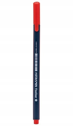 ASTRA Cienkopisy Trójkątne Kolorowe Fineliner Do Rysowania 0,4mm 10 szt.