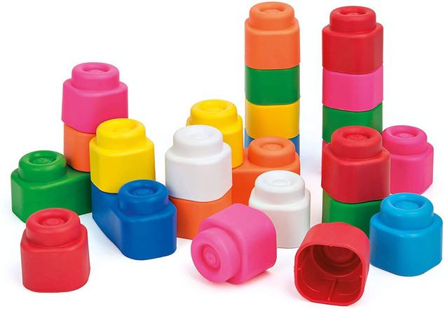 Clementoni klocki Miękkie CLEMMY 24el w worku 14889