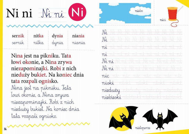 Books and Fun Mój Elementarz. Nauka czytania i pisania