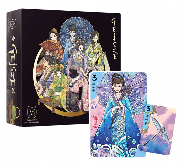 GEJSZE Gra Planszowa Towarzyska Strategiczna 10+ Nasza Księgarnia