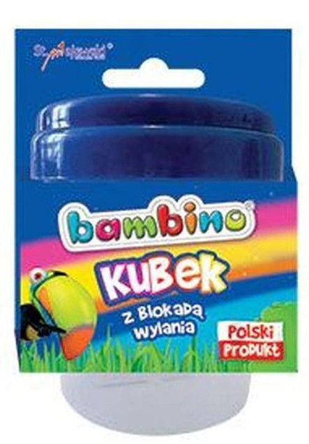 KUBEK NIEKAPEK Z BLOKADĄ WYLANIA BAMBINO