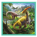 Puzzle 3w1 Niezwykły świat dinozaurów Trefl 34837