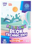 Blok techniczny kolorowy  ASTRA PASTEL A3 170g 10 ark  ASTRA