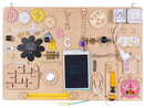 Tablica Drewniana Manipulacyjna Sensoryczna Montessori 3+ 3ToysM MT11