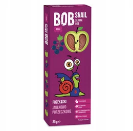 Przekąska Jabłko Porzeczka Bez Cukru 30g BOB SNAIL
