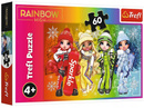 Trefl Puzzle 60 Radosne lalki Rainbow High 17380