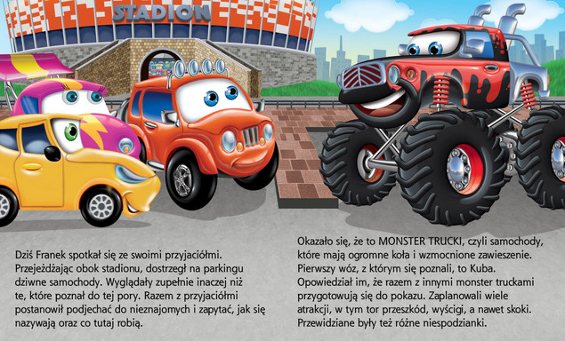 Samochodzik Franek. Monster truck
