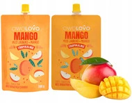 2x OwoLovo Mus Tropikalny JABŁKO MANGO Dla Dzieci 200g