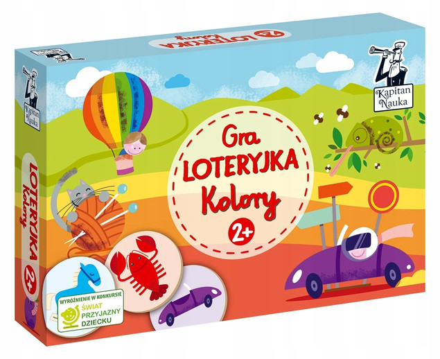 Kapitan Nauka. Gra Loteryjka Kolory 2+