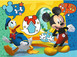 Trefl Puzzle 30 Myszka Mickey i Wesoły Domek 18289
