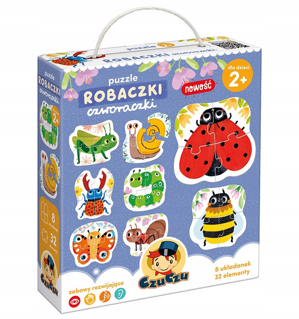 CzuCzu Puzzle Robaczki czworaczki