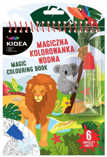 KOLOROWANKI WYDRAPYWANKI KREATYWNE KOLOROWANKA WODNA