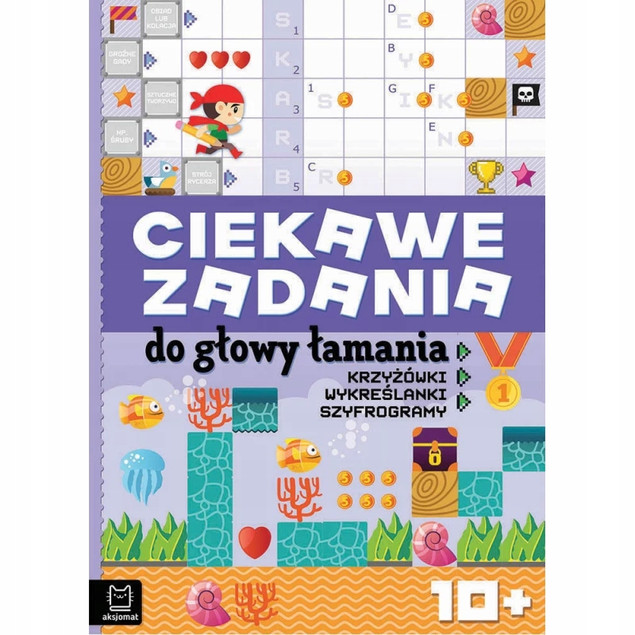 Ciekawe zadania do głowy łamania. Krzyżówki...