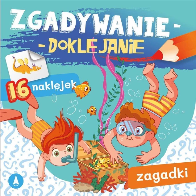 MALOWANKI KOLOROWANKI Z NAKLEJKAMI ZGADYWANIE