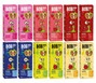 12x Przekąski BOB SNAIL Owocowe MIX Jabłko Malina Truskawka Bez Cukru 360g