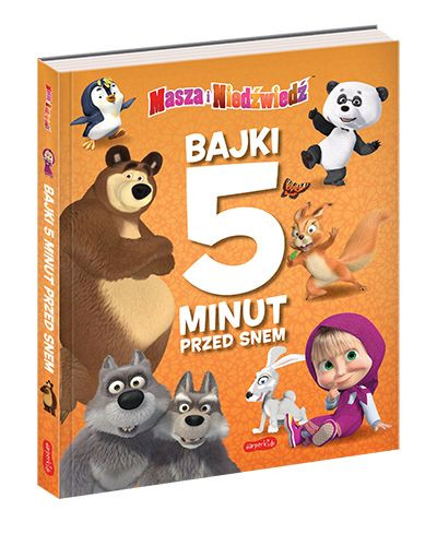 MASZA I NIEDŹWIEDŹ Bajki 5 Minut Przed Snem 3+ HarperKids