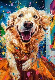 Puzzle 1000 Układanka Pies LABRADOR Piesek Obrazy Obraz Kolor 9+ Castorland