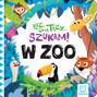 W zoo. Raz, dwa, trzy – szukam! książeczka | Aksjomat