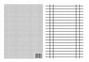 LINIUSZEK A5 DWUSTRONNY KRATKA LINIA (09306)