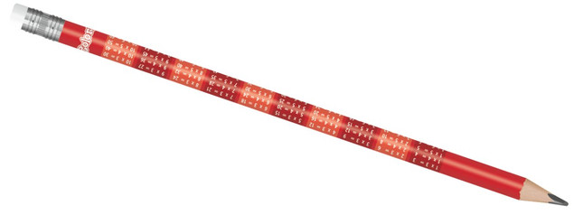 Ołówek z gumką i tabliczką mnożenia 66143 COLORINO,cena za 1szt