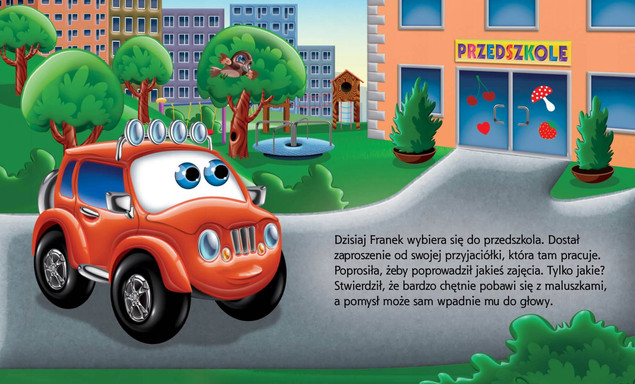 Samochodzik Franek. W przedszkolu w.2022