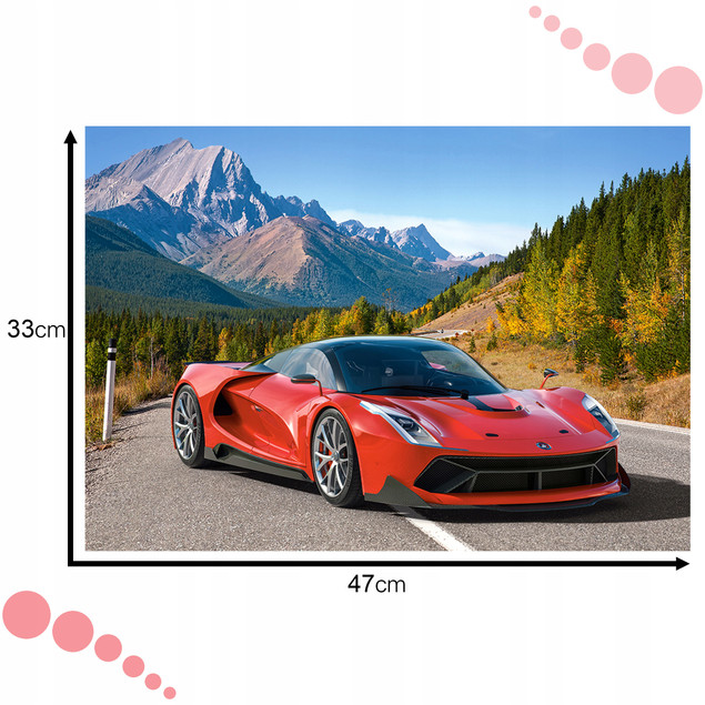 Puzzle 500 Mountain Ride CASTOR