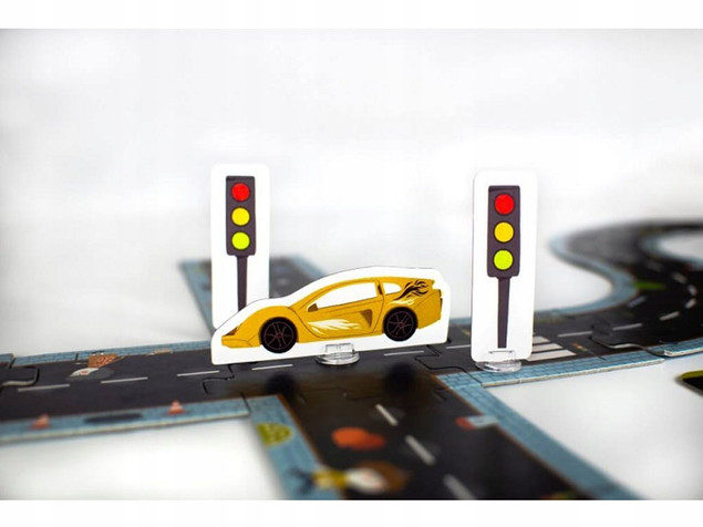 Kapitan Nauka. Droga. Duże puzzle z grą