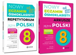 Egzamin ósmoklasisty 2026 na 100% Arkusze Język polski NOWE WYDANIE GREG