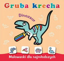 Gruba Krecha Malowanka Kolorowanka Dinozaur 1+ Skrzat