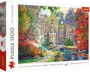 Puzzle 1500 Układanka JESIEŃ Dworek Natura KRAJOBRAZ Obraz 12+ Trefl 26213