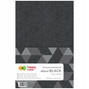 Arkusze piankowe brokat A4 black 5szt. HAPPY COLOR